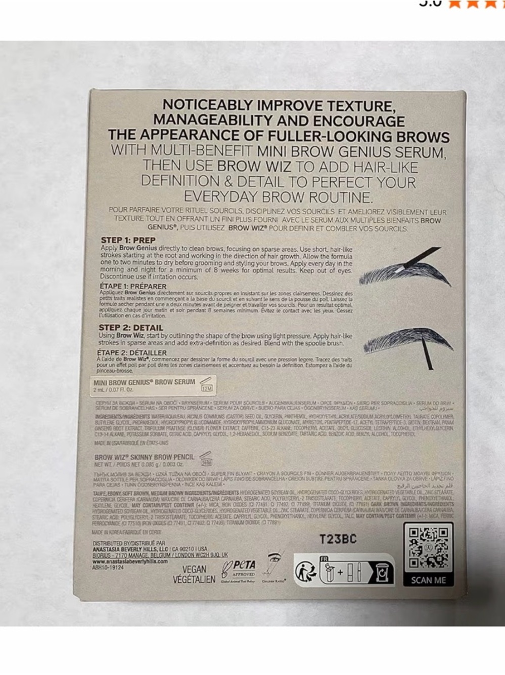 Anastasia SOFT BROWN  Brow Care Kit - Picture 5 of 5